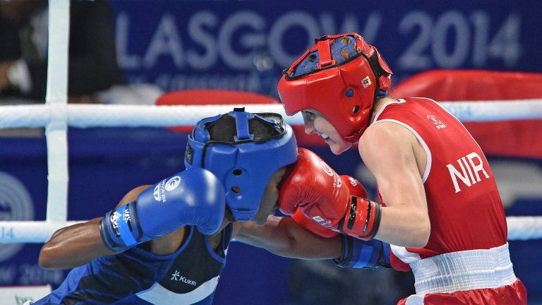 Chris Vaughan Photography - Sports images | Boxing action from the 2014 Commonwealth Games in Glasgow.